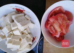 肉丝西红柿豆腐的做法图解1