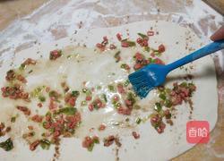 葱香火腿花卷的做法图解5