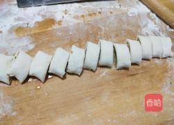 葱香火腿花卷的做法图解8