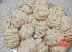 葱香火腿花卷的做法图解14