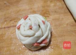 葱香火腿花卷的做法图解20