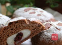 可可麻薯软欧的做法图解1