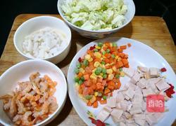 海鲜焖饭的做法图解1