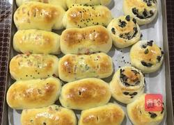 火腿肉松面包的做法图解5
