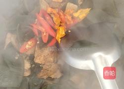 海带炒肉片的做法图解4