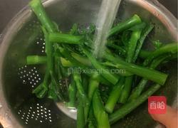 姜汁芥蓝(正宗粤式家常简易版)的做法图解3