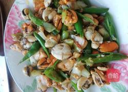 辣炒海虹的做法图解5