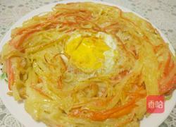 鸟巢饼的做法图解13