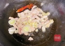 酸菜炒肉的做法图解3