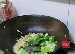青菜烧百叶的做法图解4