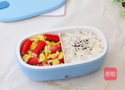 蟹柳鸡蛋便当的做法图解12