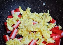 蟹柳鸡蛋便当的做法图解7