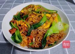 炒方便面的做法图解9