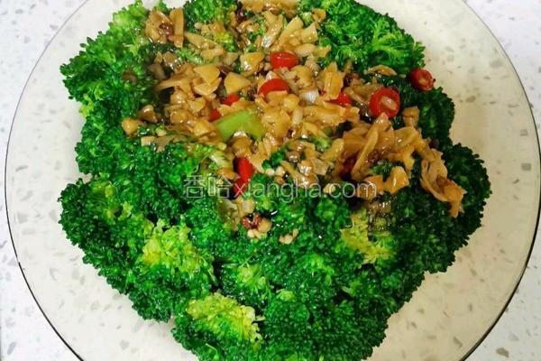 3分钟减肥瘦身菜蒜蓉西兰花