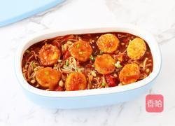 番茄日本豆腐金针菇便当的做法图解18