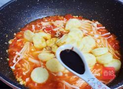 番茄日本豆腐金针菇便当的做法图解11