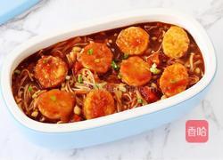 番茄日本豆腐金针菇便当的做法图解19