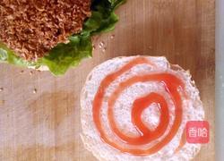 鸡排汉堡的做法图解8