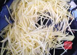 醋溜土豆丝的做法图解3