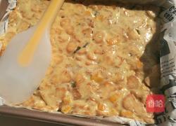 芝士咸蛋黄海苔肉松雪花酥的做法图解9