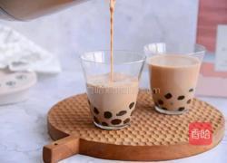 自制|珍珠奶茶的做法图解8