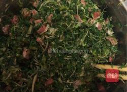 荠菜饺子?的做法图解2