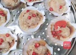芙蓉粉丝扇贝的做法图解7