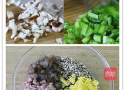 百菜不如白菜，白菜又名百财！做一盘翠绿欲滴的翡翠白菜饺吧！的做法图解3