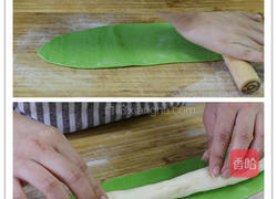 百菜不如白菜，白菜又名百财！做一盘翠绿欲滴的翡翠白菜饺吧！的做法图解7