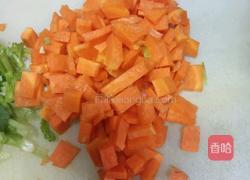 芒果炒饭的做法图解2