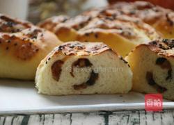 干果杏酱软欧的做法图解1