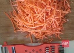 炸红萝卜素菜丸子的做法图解2