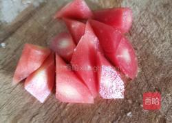 花菜炒肉的做法图解4