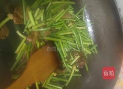 蒜薹炒肉片的做法图解4