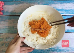 南瓜香葱花卷的做法图解6