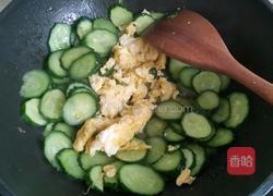 黄瓜炒鸡蛋的做法图解12