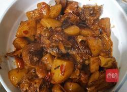 腊鸡炖土豆的做法图解12