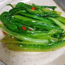 超级快速3分钟出锅蒜蓉油麦菜的做法[图]