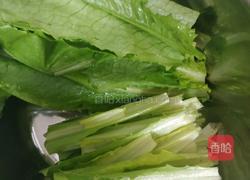 超级快速3分钟出锅蒜蓉油麦菜的做法图解1