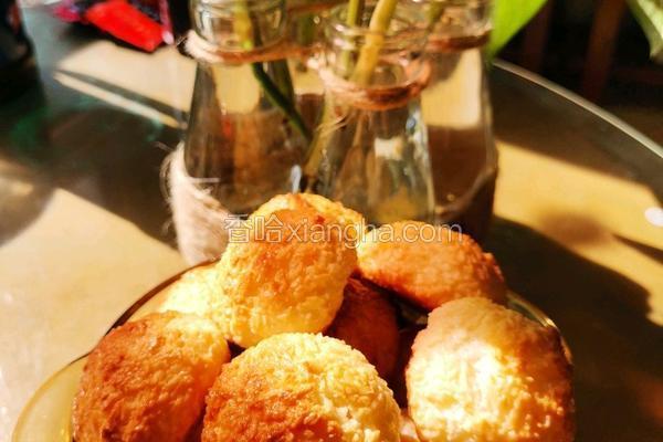 超简单免打发零失败蛋白椰蓉球