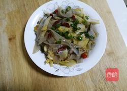 酸辣白菜炒宽粉的做法图解6