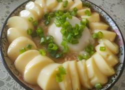 玉子豆腐蒸肉