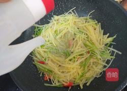 酸辣土豆丝便当的做法图解6