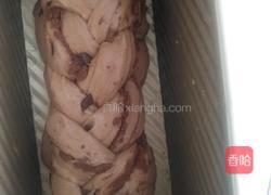 直接发酵巧克力椰蓉土司的做法图解10