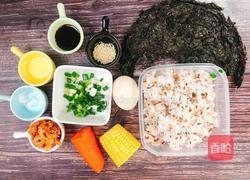 减肥便当～紫菜炒饭的做法图解1