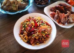 猪头肉炒黄豆芽的做法图解8