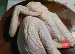 一只鸡吃法之一（鸡汤加➕炒鸡骨架）的做法图解3