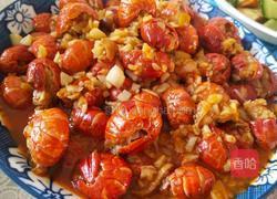 蒜香龙虾尾的做法图解12