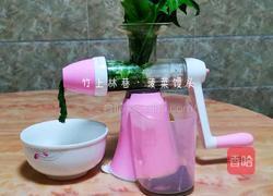 菠菜馒头的做法图解2