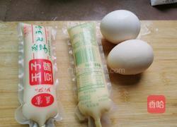 豆腐蒸蛋的做法图解1